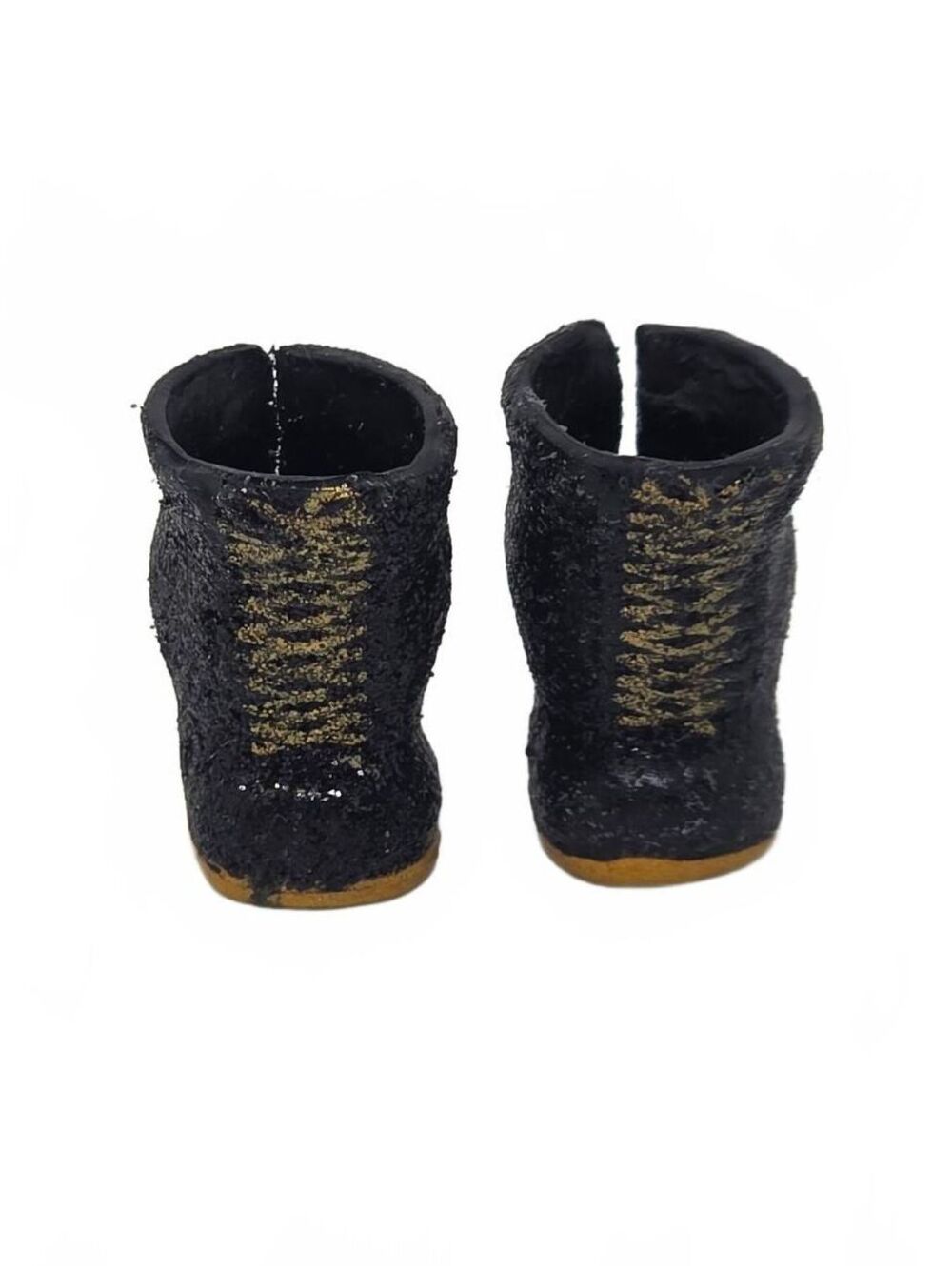Honey Bun L.O.L. Surprise Color Change Doll Replacement Shoes Black Glitter